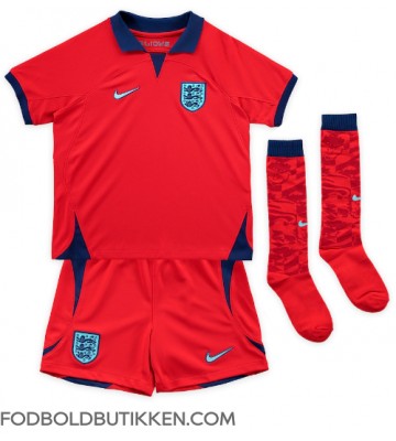 England Harry Maguire #6 Udebanetrøje Børn VM 2022 Kortærmet (+ Korte bukser)